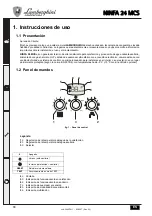 Предварительный просмотр 94 страницы Lamborghini Caloreclima NINFA 24 MCS Instructions For Use, Installation And Maintenance