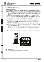 Предварительный просмотр 104 страницы Lamborghini Caloreclima NINFA 24 MCS Instructions For Use, Installation And Maintenance