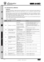 Предварительный просмотр 114 страницы Lamborghini Caloreclima NINFA 24 MCS Instructions For Use, Installation And Maintenance