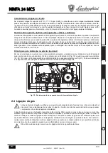 Предварительный просмотр 133 страницы Lamborghini Caloreclima NINFA 24 MCS Instructions For Use, Installation And Maintenance