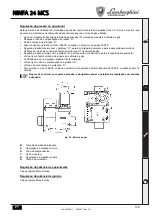 Предварительный просмотр 139 страницы Lamborghini Caloreclima NINFA 24 MCS Instructions For Use, Installation And Maintenance