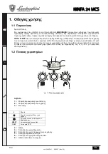 Предварительный просмотр 154 страницы Lamborghini Caloreclima NINFA 24 MCS Instructions For Use, Installation And Maintenance