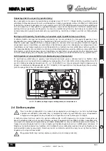 Предварительный просмотр 163 страницы Lamborghini Caloreclima NINFA 24 MCS Instructions For Use, Installation And Maintenance