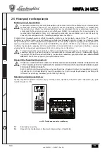 Предварительный просмотр 164 страницы Lamborghini Caloreclima NINFA 24 MCS Instructions For Use, Installation And Maintenance