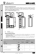 Предварительный просмотр 166 страницы Lamborghini Caloreclima NINFA 24 MCS Instructions For Use, Installation And Maintenance
