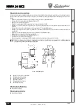 Предварительный просмотр 169 страницы Lamborghini Caloreclima NINFA 24 MCS Instructions For Use, Installation And Maintenance