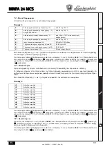 Предварительный просмотр 171 страницы Lamborghini Caloreclima NINFA 24 MCS Instructions For Use, Installation And Maintenance