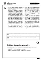 Preview for 2 page of Lamborghini Caloreclima NINFA 32 MCS Instructions For Use, Installation And Maintenance