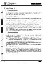 Preview for 12 page of Lamborghini Caloreclima NINFA 32 MCS Instructions For Use, Installation And Maintenance