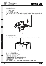 Preview for 86 page of Lamborghini Caloreclima NINFA 32 MCS Instructions For Use, Installation And Maintenance