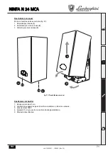 Preview for 71 page of Lamborghini Caloreclima NINFA N 24 MCA Instructions For Use, Installation And Maintenance