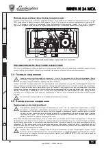 Preview for 90 page of Lamborghini Caloreclima NINFA N 24 MCA Instructions For Use, Installation And Maintenance