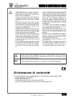 Preview for 2 page of Lamborghini Caloreclima NINFA N LOW NOX 24 MCS Instructions For Use, Installation And Maintenance