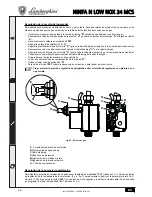 Preview for 46 page of Lamborghini Caloreclima NINFA N LOW NOX 24 MCS Instructions For Use, Installation And Maintenance