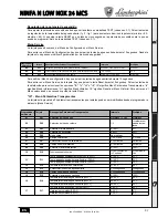 Preview for 47 page of Lamborghini Caloreclima NINFA N LOW NOX 24 MCS Instructions For Use, Installation And Maintenance