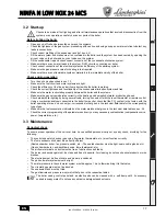 Preview for 77 page of Lamborghini Caloreclima NINFA N LOW NOX 24 MCS Instructions For Use, Installation And Maintenance