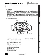 Preview for 89 page of Lamborghini Caloreclima NINFA N LOW NOX 24 MCS Instructions For Use, Installation And Maintenance