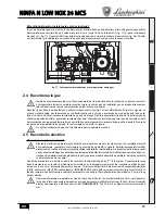 Preview for 97 page of Lamborghini Caloreclima NINFA N LOW NOX 24 MCS Instructions For Use, Installation And Maintenance