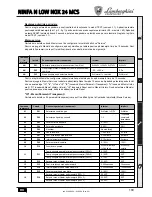 Preview for 103 page of Lamborghini Caloreclima NINFA N LOW NOX 24 MCS Instructions For Use, Installation And Maintenance