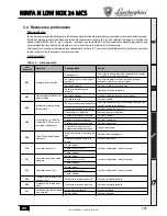 Preview for 107 page of Lamborghini Caloreclima NINFA N LOW NOX 24 MCS Instructions For Use, Installation And Maintenance