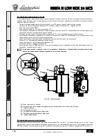 Preview for 130 page of Lamborghini Caloreclima NINFA N LOW NOX 24 MCS Instructions For Use, Installation And Maintenance