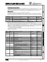 Preview for 131 page of Lamborghini Caloreclima NINFA N LOW NOX 24 MCS Instructions For Use, Installation And Maintenance