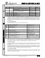 Preview for 132 page of Lamborghini Caloreclima NINFA N LOW NOX 24 MCS Instructions For Use, Installation And Maintenance