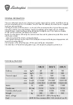 Preview for 17 page of Lamborghini Caloreclima PG 180/2 Installation And Maintenance Manual