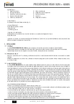 Preview for 6 page of Lamborghini Caloreclima PREXTHERM RSW 92N Instruction For Use, Installation And Assembly