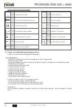 Preview for 14 page of Lamborghini Caloreclima PREXTHERM RSW 92N Instruction For Use, Installation And Assembly