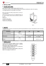 Preview for 28 page of Lamborghini Caloreclima RUBINO M Use And Maintenance Manual