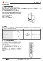 Preview for 48 page of Lamborghini Caloreclima RUBINO M Use And Maintenance Manual