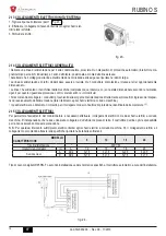 Предварительный просмотр 18 страницы Lamborghini Caloreclima RUBINO S 9 Use And Maintenance Manual