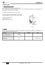 Предварительный просмотр 44 страницы Lamborghini Caloreclima RUBINO S 9 Use And Maintenance Manual