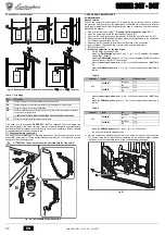 Preview for 22 page of Lamborghini Caloreclima SILVER 24T Instructions For Use, Installation & Maintenance