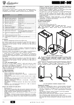 Preview for 76 page of Lamborghini Caloreclima SILVER 24T Instructions For Use, Installation & Maintenance