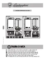 Lamborghini Caloreclima TAURA D 24 MCA Instructions For Use, Installation And Maintenance preview