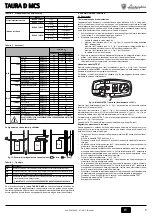 Preview for 5 page of Lamborghini Caloreclima TAURA D 24 MCS Instructions For Use, Installation And Maintenance