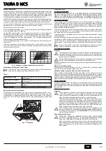 Preview for 23 page of Lamborghini Caloreclima TAURA D 24 MCS Instructions For Use, Installation And Maintenance