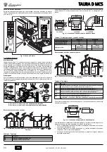 Preview for 34 page of Lamborghini Caloreclima TAURA D 24 MCS Instructions For Use, Installation And Maintenance