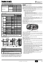 Preview for 45 page of Lamborghini Caloreclima TAURA D 24 MCS Instructions For Use, Installation And Maintenance