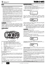 Preview for 52 page of Lamborghini Caloreclima TAURA D 24 MCS Instructions For Use, Installation And Maintenance