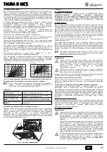 Preview for 53 page of Lamborghini Caloreclima TAURA D 24 MCS Instructions For Use, Installation And Maintenance