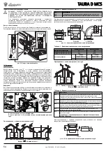 Preview for 54 page of Lamborghini Caloreclima TAURA D 24 MCS Instructions For Use, Installation And Maintenance