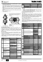 Preview for 56 page of Lamborghini Caloreclima TAURA D 24 MCS Instructions For Use, Installation And Maintenance