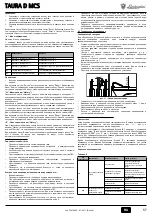 Preview for 57 page of Lamborghini Caloreclima TAURA D 24 MCS Instructions For Use, Installation And Maintenance