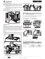 Preview for 34 page of Lamborghini Caloreclima TAURA D MCS Instructions For Use, Installation And Maintenance