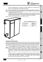 Предварительный просмотр 21 страницы Lamborghini Caloreclima TITAN 150 Instructions For Use, Installation & Maintenance