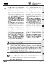 Предварительный просмотр 73 страницы Lamborghini Caloreclima TITAN 150 Instructions For Use, Installation & Maintenance