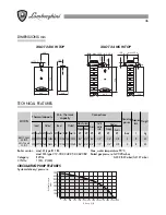 Preview for 7 page of Lamborghini Caloreclima XILO T 24 M W TOP Installation And Maintenance Manual